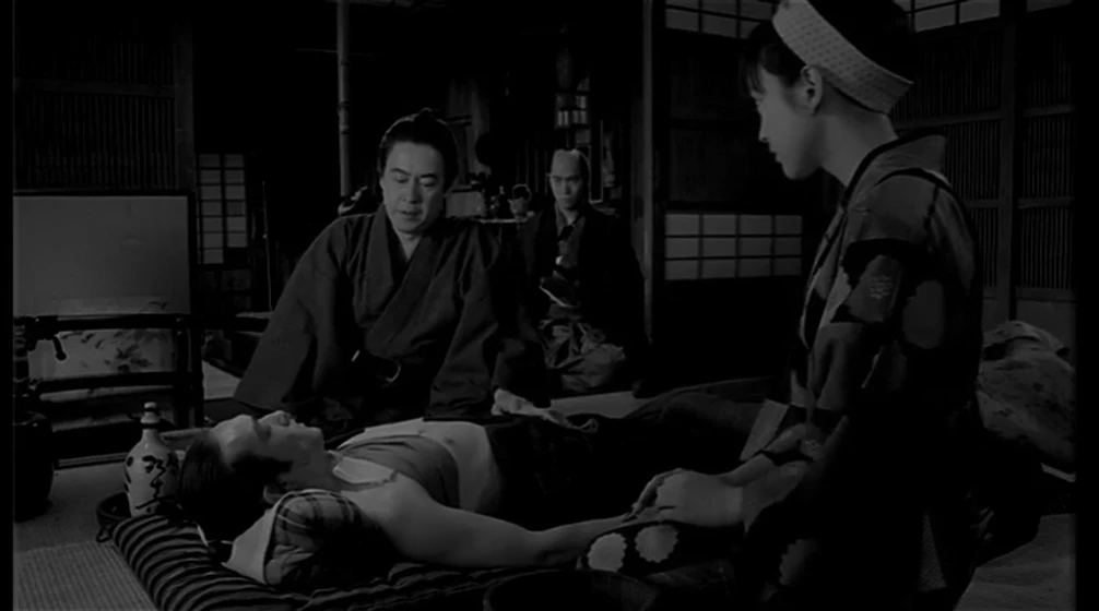Mitsuru Fukikoshi, Morio Kazama y Tamaki Ogawa en samurai-fiction