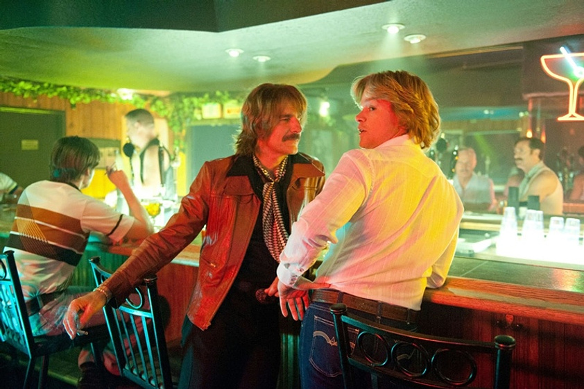 Scott Bakula y Matt Damon en Behind the Candelabra
