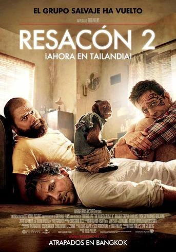 Poster de Resacón 2, ¡Ahora en Tailandia!