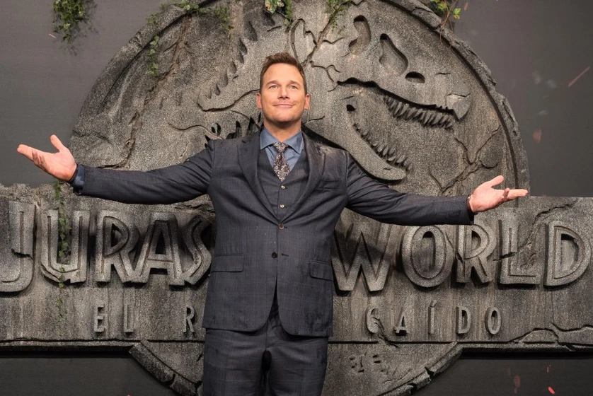 Chris Pratt en jurassic-world-el-reino-caido (Premiere en Madrid. Mayo 2018)