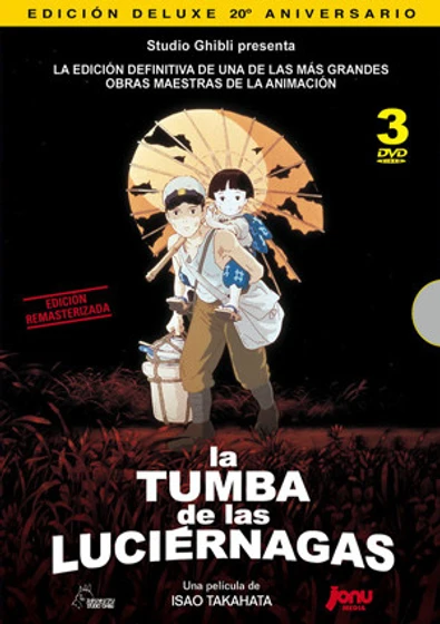 Imagen de la-tumba-de-las-luciernagas (Carátula DVD Edición 20 Aniversario)