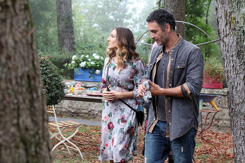 Sarah Jessica Parker y Raoul Bova en todos-los-caminos-llevan-a-roma