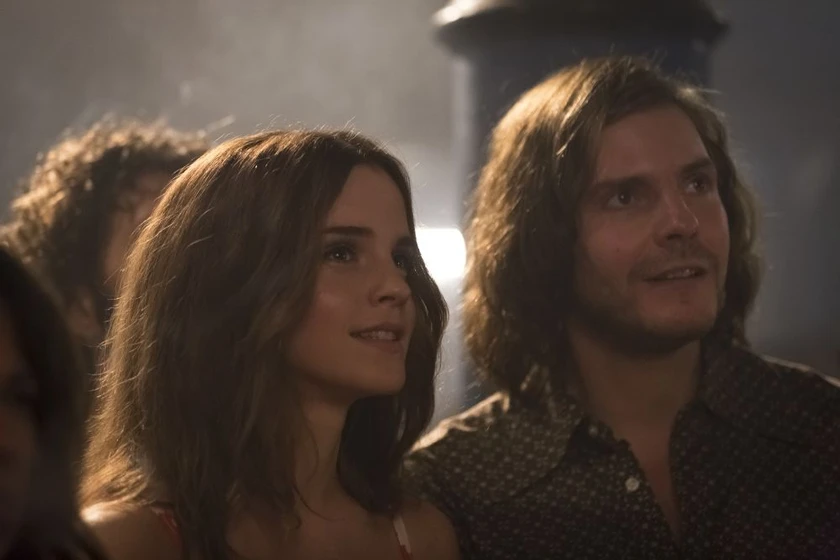 Emma Watson y Daniel Brühl en colonia