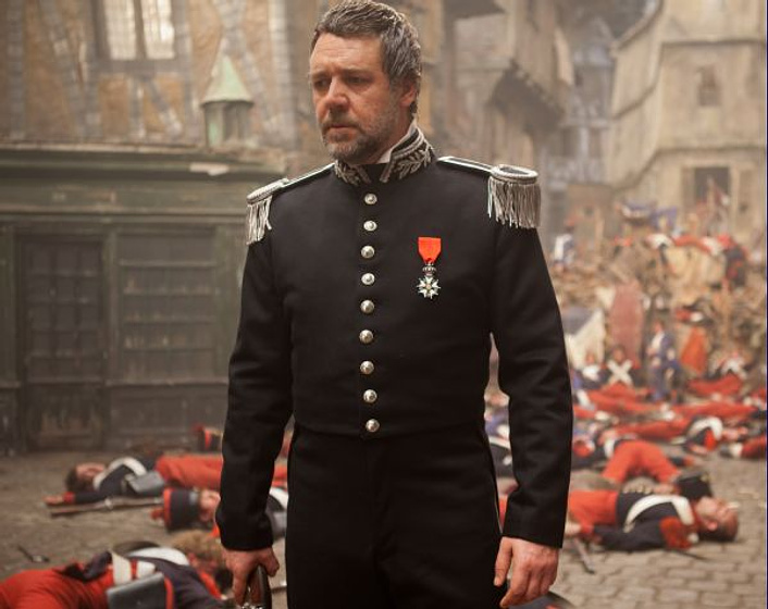 Russell Crowe en Los Miserables