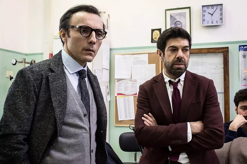 Pierfrancesco Favino y Valerio Aprea en Mujer y Marido
