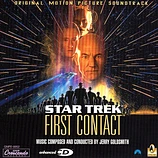 Carátula de la banda de sonido de Star Trek. Primer Contacto