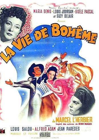 poster of content La vie de bohème (1945)