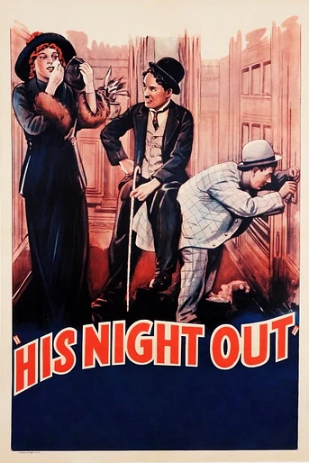 Poster de Charlot trasnochador