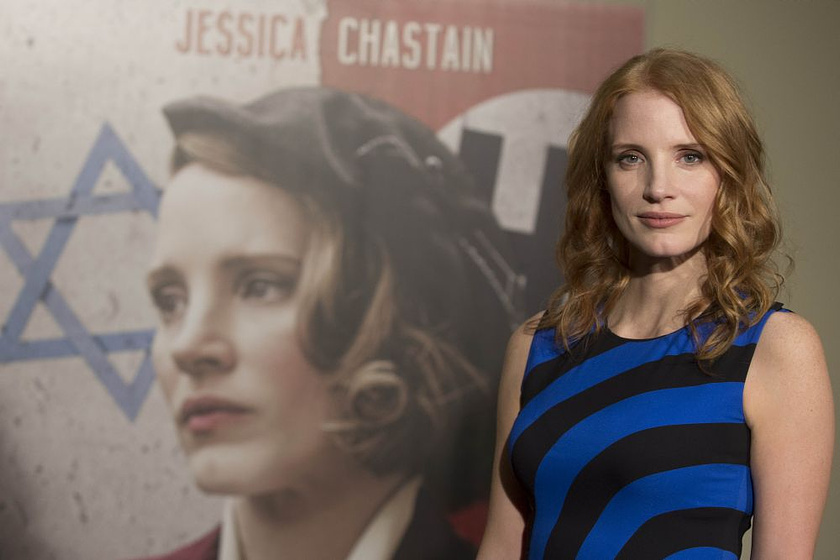 Jessica Chastain en La Casa de la esperanza (Photocall en Madrid. Junio 2017)