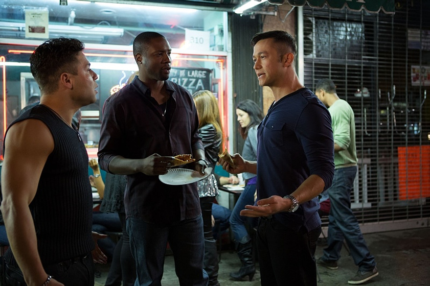 Joseph Gordon-Levitt y Jeremy Luke en Don Jon