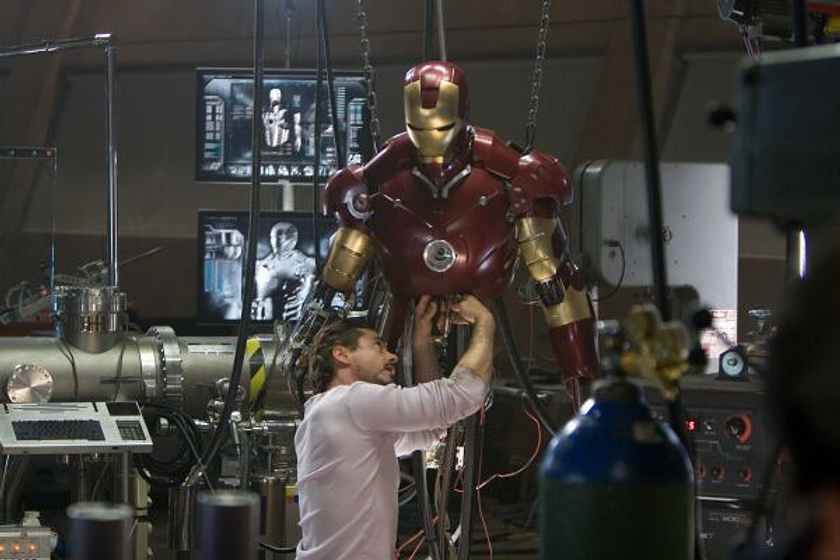 Robert Downey Jr. en Iron Man