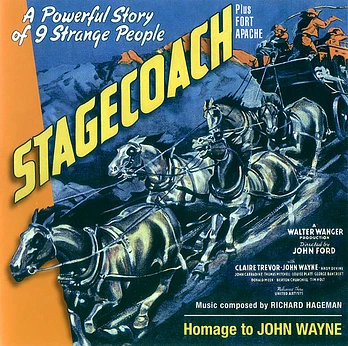 Carátula de la banda de sonido de La Diligencia