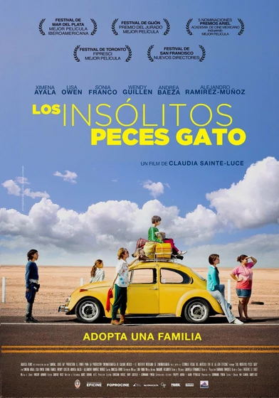 Imagen de los-insolitos-peces-gato (Cartel español)