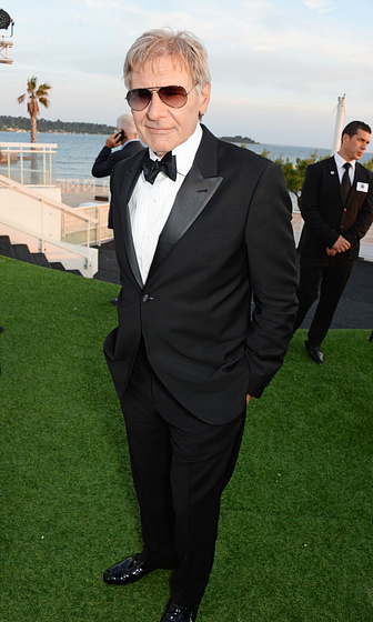 Harrison Ford [I] en Los Mercenarios 3 (Cannes 2014)
