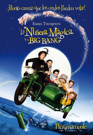 Imagen de La niñera mágica y el Big Bang (Cartel)