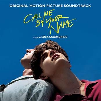 Carátula de la banda de sonido de Call me by your Name