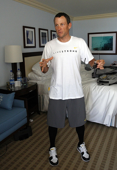 Lance Armstrong en The Armstrong Lie