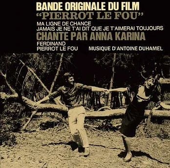 Carátula de la banda de sonido de Pierrot el loco