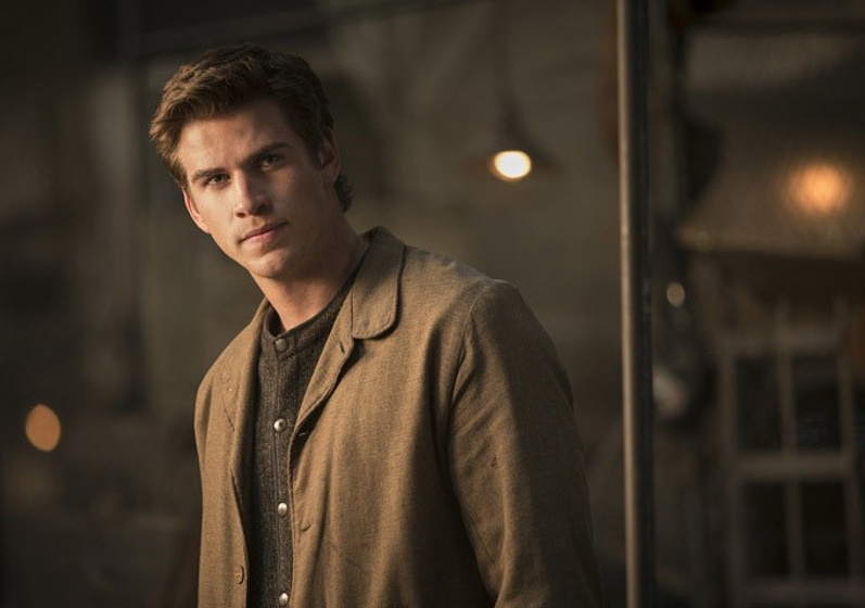 Liam Hemsworth en Los Juegos del Hambre. En Llamas