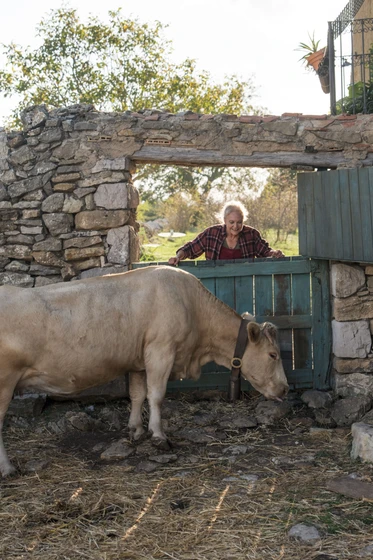 Isabel Rocatti en cowgirl