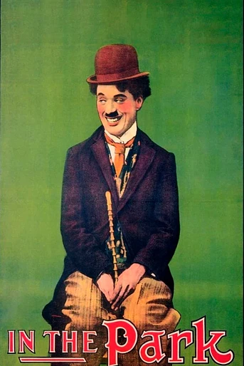 Poster de Charlot en el parque