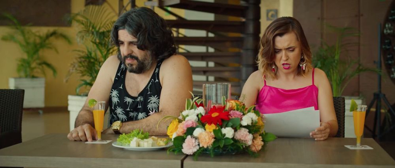 J.J. Vaquero y Nadia Torrijos en Ni de Coña