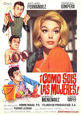 Poster de ¡Cómo sois las mujeres!