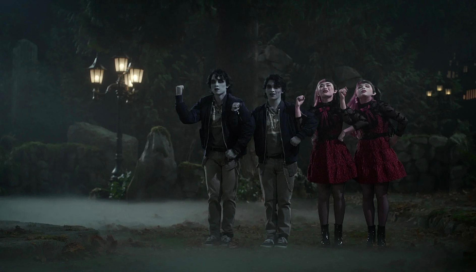 Nayah Damasen y Bonale Fambrini en Monster High 2