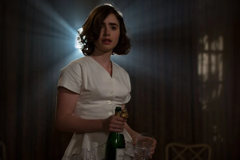Lily Collins en la-excepcion-a-la-regla