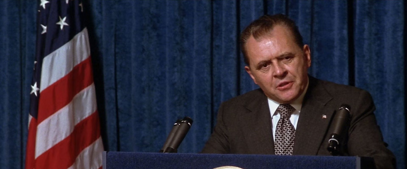 Anthony Hopkins en Nixon