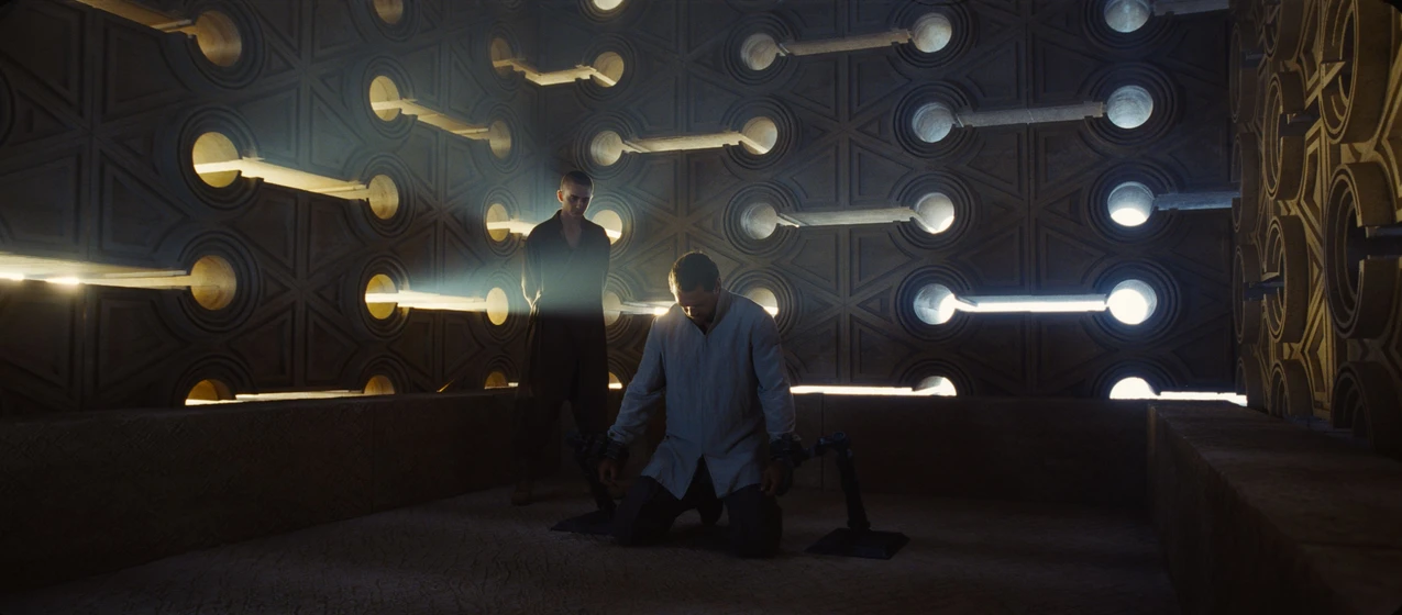 Jason Momoa y Timothée Chalamet en dune-parte-tres
