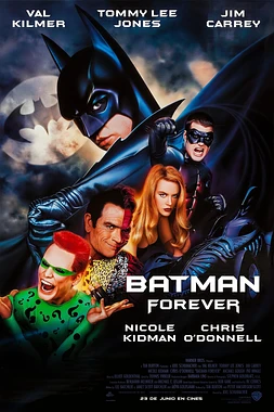 poster of movie Batman Forever