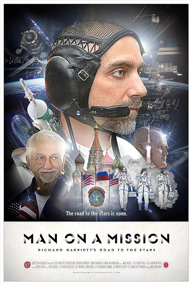 Imagen de Man on a Mission: Richard Garriott's Road to the Stars (Cartel)