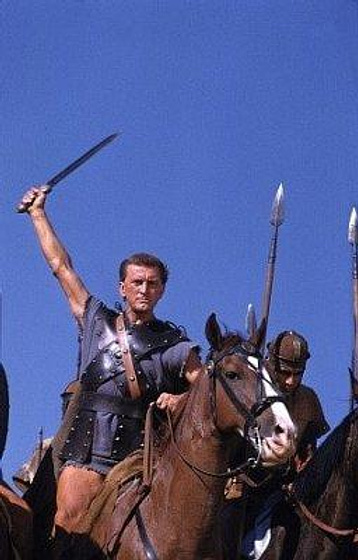 Kirk Douglas en Espartaco