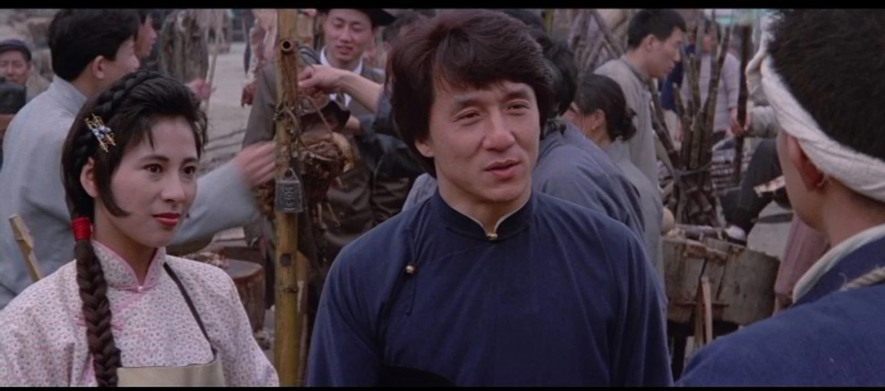 Jackie Chan en La Leyenda del luchador borracho