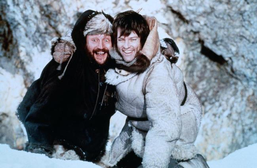 Rolf Hoppe y Dean Reed en Kit & Co.