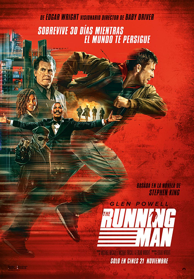 Imagen de The Running Man (Cartel español)