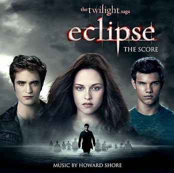 Carátula de la banda de sonido de La saga Crepúsculo: Eclipse