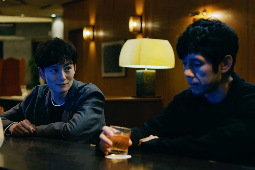 Hidetoshi Nishijima y Masaki Okada en drive-my-car