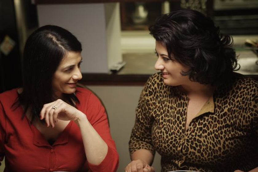Hiam Abbass y Nisreen Faour en Amerrika
