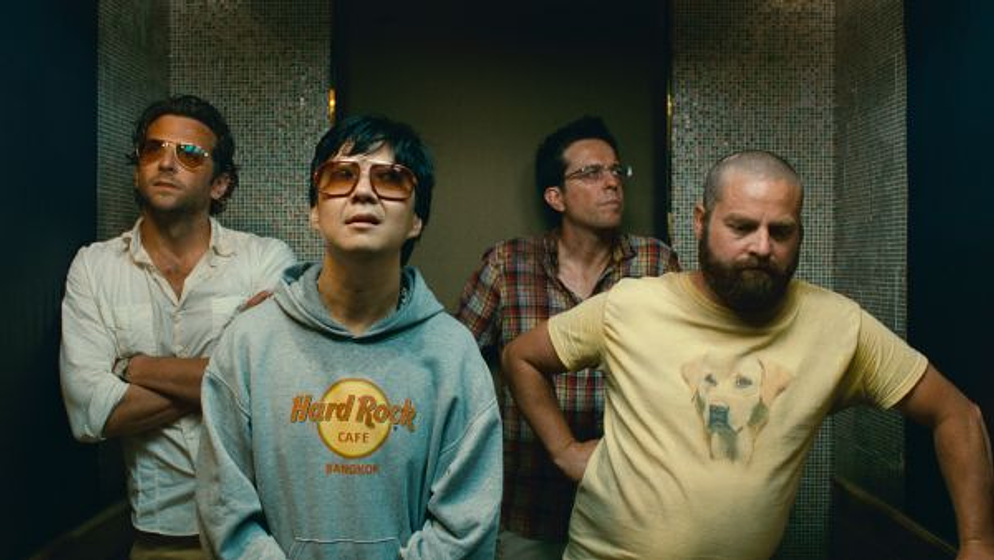 Bradley Cooper, Ken Jeong, Ed Helms y Zach Galifianakis en Resacón 2, ¡Ahora en Tailandia!