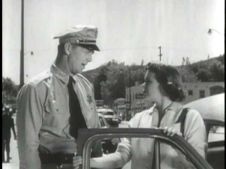Sterling Hayden y Nancy Gates en de-repente
