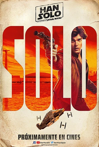 Poster de Han Solo. Una Historia de Star Wars