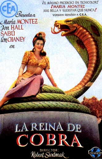 Poster de La Reina de Cobra