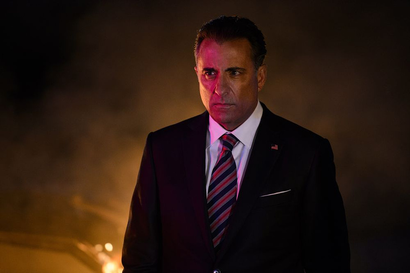 Andy Garcia en Geostorm