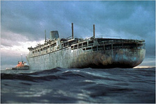 still of movie Ghost Ship. Barco Fantasma