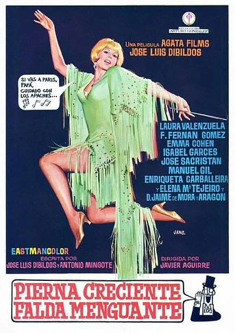 Poster de Pierna Creciente, Falda Menguante