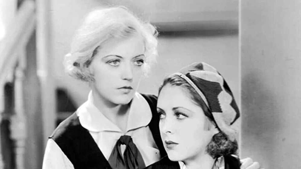 Marion Davies y Billie Dove en la-rubia-del-follies
