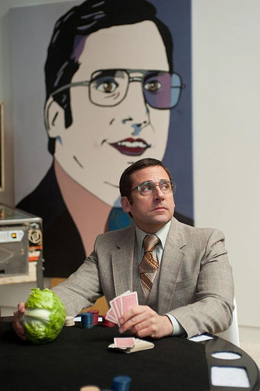 Steve Carell en Los Amos de la Noticia