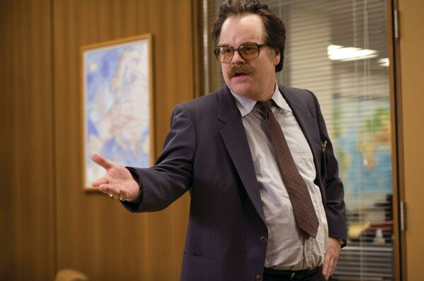 Philip Seymour Hoffman en La Guerra de Charlie Wilson